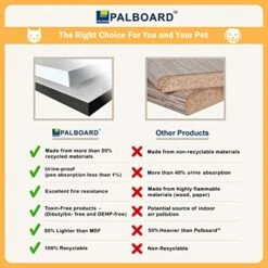 PALRAM Pets Archie Modern Indoor Dog House With Dog Food Storage Cabinet Organizer, Integrated Large Pet Feeder Station, Pet House Ferniture, Gray 10 PALRAM Pets Archie Modern Indoor Dog House With Dog Food Storage Cabinet Organizer, Integrated Large Pet Feeder Station, Pet House Ferniture, Gray -Zoo Shop 515ztwdJijL