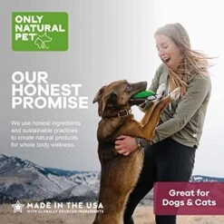 Only Natural Bone Broth For Dogs & Cats - Hydrating Food Topper & Gravy - Add Flavor & Nutrition To Dehydrated Food - Ideal Treat For Picky Eaters - Liquid Pouch Seasoning Salmon 2-Pack 8.45 Oz Each -Zoo Shop 516AHkPRXsL