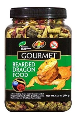 Zoo Med Gourmet Bearded Dragon Food 8.25 Oz - Pack Of 10