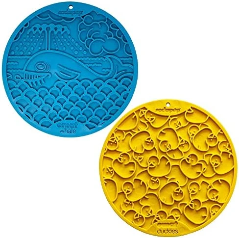 SodaPup Bones EMat – Durable Lick Mat Feeder Made In USA From Non-Toxic, Pet-Safe, Food Safe Rubber For Mental Stimulation, Avoiding Overfeeding, Fresh Breath, Digestive Health, Calming, & More 14 SodaPup Bones EMat – Durable Lick Mat Feeder Made In USA From Non-Toxic, Pet-Safe, Food Safe Rubber For Mental Stimulation, Avoiding Overfeeding, Fresh Breath, Digestive Health, Calming, & More - Image 12