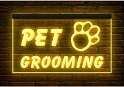 210003 Pet Grooming Dog Cat Shop Store Service Open Display LED Light Neon Sign (12" X 8", Purple) 28 210003 Pet Grooming Dog Cat Shop Store Service Open Display LED Light Neon Sign (12" X 8", Purple) -Zoo Shop 5170WF3R5LL. AC