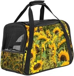 Pet Carrier Tasty Food Soft-Sided Pet Travel Carriers For Cats,Dogs Puppy Comfort Portable Foldable Pet Bag Airline Approved -Zoo Shop 5170hqypenS. AC