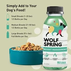 Wolf Spring Weight Management Food Topper And Toy Set: Optimal Wellness For Your Pup - Promote Weight Control, Mental Stimulation, And Active Play For A Healthy, Happy Dog! 11 Wolf Spring Weight Management Food Topper And Toy Set: Optimal Wellness For Your Pup - Promote Weight Control, Mental Stimulation, And Active Play For A Healthy, Happy Dog! -Zoo Shop 517MnRBatiL