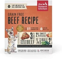 The Honest Kitchen Human Grade Dehydrated Grain Free Dog Food – Complete Meal Or Dog Food Topper – Chicken 10 Lb (makes 40 Lbs) -Zoo Shop 517PWgpGhaL. AC
