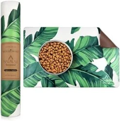 NALALAS Bohemian Large Waterproof Dog Mat - Food & Water Pet Food Mat, Cat Food Mat, Dog Food Mat For Floors - Waterproof Nonslip Eco-Friendly Pet Dog Placemats (Crossed The Line) 25 NALALAS Bohemian Large Waterproof Dog Mat - Food & Water Pet Food Mat, Cat Food Mat, Dog Food Mat For Floors - Waterproof Nonslip Eco-Friendly Pet Dog Placemats (Crossed The Line) -Zoo Shop 517PYiteA7L. AC
