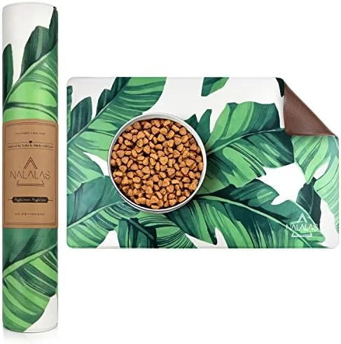 NALALAS Bohemian Large Waterproof Dog Mat - Food & Water Pet Food Mat, Cat Food Mat, Dog Food Mat For Floors - Waterproof Nonslip Eco-Friendly Pet Dog Placemats (Crossed The Line) 11 NALALAS Bohemian Large Waterproof Dog Mat - Food & Water Pet Food Mat, Cat Food Mat, Dog Food Mat For Floors - Waterproof Nonslip Eco-Friendly Pet Dog Placemats (Crossed The Line) - Image 9
