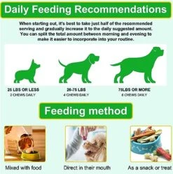 Flea & Tick Prevention For Dogs Chewable, Natural Flea And Tick Supplement For Dogs, 150 Flea And Tick Chews For Dogs, Oral Flea Pills For All Breeds And Ages Dogs -Zoo Shop 517ee8T37GL