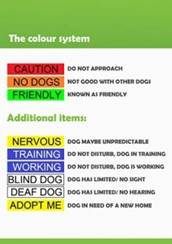 DO NOT Feed (Dog Is On A Diet/Has Food Allergies) Purple Colour Coded S-M L-XL Dog Collars Prevents Accidents By Warning Others Of Your Dog In Advance (L-XL) -Zoo Shop 517j0Yzn4vL