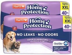 Hartz Home Protection Lavender Scent Odor Eliminating Gel Dog Pads, 30" X 30", 20 Count 19 Hartz Home Protection Lavender Scent Odor Eliminating Gel Dog Pads, 30" X 30", 20 Count -Zoo Shop 517jteW3WL. AC