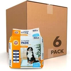 Arm & Hammer For Dogs Training Pads For Stay-at-Home Dogs | New & Improved Super Absorbent, Leak-Proof, Odor Control Quilted Dog Training Pads With Baking Soda | 75 Count Wee Wee Pads,White 27 Arm & Hammer For Dogs Training Pads For Stay-at-Home Dogs | New & Improved Super Absorbent, Leak-Proof, Odor Control Quilted Dog Training Pads With Baking Soda | 75 Count Wee Wee Pads,White -Zoo Shop 517oaj2fzdL. AC