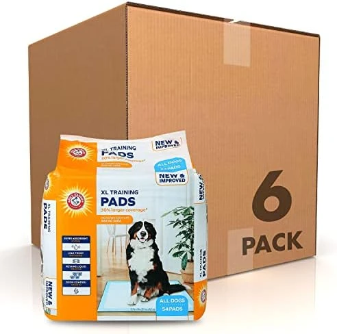 Arm & Hammer For Dogs Training Pads For Stay-at-Home Dogs | New & Improved Super Absorbent, Leak-Proof, Odor Control Quilted Dog Training Pads With Baking Soda | 75 Count Wee Wee Pads,White 13 Arm & Hammer For Dogs Training Pads For Stay-at-Home Dogs | New & Improved Super Absorbent, Leak-Proof, Odor Control Quilted Dog Training Pads With Baking Soda | 75 Count Wee Wee Pads,White - Image 11