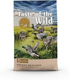 Taste Of The Wild Ancient Wetlands Canine Recipe With Roasted Fowl And Ancient Grains 28lb -Zoo Shop 517qxA2MKwL. AC