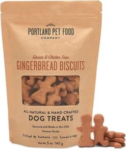 Crafted By Humans Loved By Dogs Portland Pet Food Company All-Natural Dog Treat Biscuits Multipack (3 X 5 Oz Bags) – Bacon Flavor – Grain-Free, Gluten-Free, Human-Grade, Limited Ingredients -Zoo Shop 518 2ZLJkxL. AC