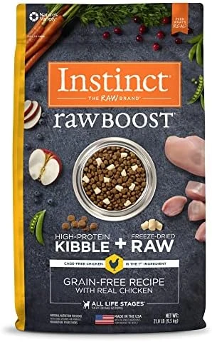 Instinct Raw Boost Grain Free Recipe With Real Chicken Natural Dry Dog Food, 10 Lb. Bag 16 Instinct Raw Boost Grain Free Recipe With Real Chicken Natural Dry Dog Food, 10 Lb. Bag - Image 14