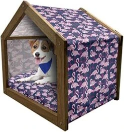 Ambesonne Fruit Wooden Pet House, Cartoon Carrots Images In Triplet Design Healthy Vegetable Foods Natural Art, Indoor & Outdoor Portable Dog Kennel With Pillow And Cover, Small, Coral Earth Yellow -Zoo Shop 518G1gDFGpL. AC