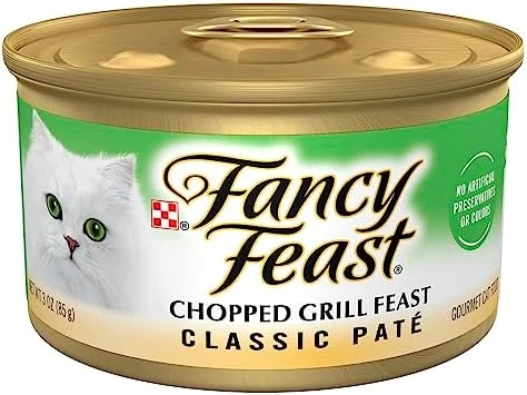 Purina Fancy Feast Classic Grain Free Wet Cat Food Pate - (24) 3 Oz. Cans 10 Purina Fancy Feast Classic Grain Free Wet Cat Food Pate - (24) 3 Oz. Cans - Image 8