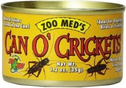 Zoo Med Laboratories Can O Crickets Pet Food, 1.2 Ounce Each (3 Pack) -Zoo Shop 518RsRQZN9L. AC