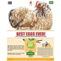 Pampered Chicken Mama Backyard Chicken Nesting Herbs For Great Eggs 10 Oz - All-Natural Backyard Chicken Feed Supplies - Hen Treats For The Best Eggs Ever - High Calcium Supplement For Chickens -Zoo Shop 518SPqWygCL