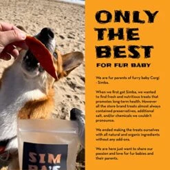 SIMBA'S WAY - Freeze Dried RAW SKINLESS Wild Alaskan Salmon Fillet Dog And Cat Treats, Organic Human Grade, Single Ingredient, All Natural, Grain-Free, No Preservatives, Made In The USA [ 2 Pack ] -Zoo Shop 518ajZhAqgL