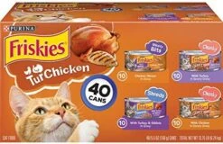 Purina Friskies Gravy Wet Cat Food Variety Pack, TurChicken Extra Gravy Chunky, Meaty Bits & Shreds - (40) 5.5 Oz. Cans 15 Purina Friskies Gravy Wet Cat Food Variety Pack, TurChicken Extra Gravy Chunky, Meaty Bits & Shreds - (40) 5.5 Oz. Cans -Zoo Shop 518boG2DcdL. AC