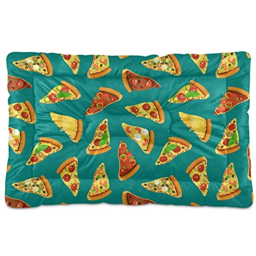 Food Pizza Dog Bed Cat Bed Soft Comfortable Pet Bed Non-Slip Calming Kennel Pad For Small Medium Large Dogs Cats 2116472 3 Food Pizza Dog Bed Cat Bed Soft Comfortable Pet Bed Non-Slip Calming Kennel Pad For Small Medium Large Dogs Cats 2116472