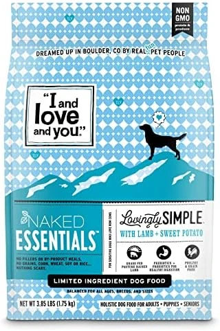 "I And Love And You" Trial Size Naked Essentials Lamb & Bison, Grain Free Dry Dog Food, 4 LB 16 "I And Love And You" Trial Size Naked Essentials Lamb & Bison, Grain Free Dry Dog Food, 4 LB - Image 14