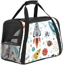 Pet Carrier Japanese Food Takoyaki Octopus Illustration Soft-Sided Pet Travel Carriers For Cats,Dogs Puppy Comfort Portable Foldable Pet Bag Airline Approved -Zoo Shop 518uFHLMxtS. AC