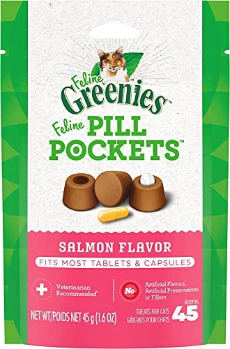 GREENIES PILL POCKT CAT TREAT SAL 3 GREENIES PILL POCKT CAT TREAT SAL
