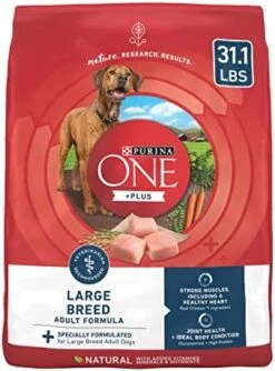 Purina ONE Plus Large Breed Adult Dog Food Dry Formula - 40 Lb. Bag 18 Purina ONE Plus Large Breed Adult Dog Food Dry Formula - 40 Lb. Bag -Zoo Shop 519N1DhEufL. AC 1
