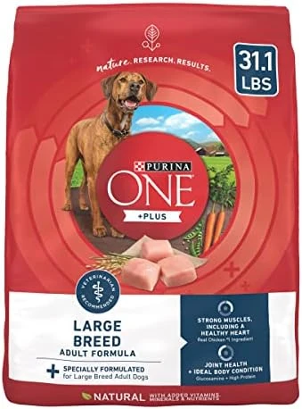 Purina ONE Plus Large Breed Adult Dog Food Dry Formula - 40 Lb. Bag 9 Purina ONE Plus Large Breed Adult Dog Food Dry Formula - 40 Lb. Bag - Image 7