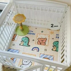 Dog Playpen Urine Pad Dog Pee Pads Puppy Pads, [PLAYPEN NOT Included!!] Reusable Pet Training Pads,Large Pet Pee Pad,Waterproof Pet Pads For Dog Bed Mat,Super Absorbing Whelping Pads (Urine Pad) -Zoo Shop 519guVEyaL. AC