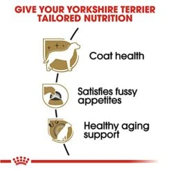 Royal Canin Yorkshire Terrier Adult Dry Dog Food, 2.5 Lb Bag -Zoo Shop 519iNSpFzlL