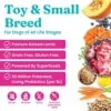 Solid Gold Mighty Mini Small Breed Dog Food - Dry Dog Food For Any Toy Breed - For Gut Health & Sensitive Stomach Support - Digestive Probiotics For Dogs - Grain & Gluten Free Recipe -Zoo Shop 519wUsogsJL