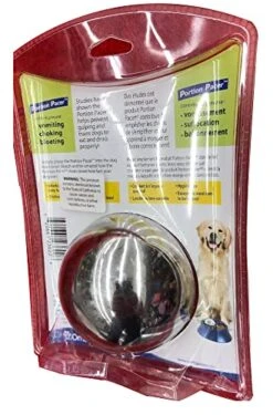 Omega Paw Portion Pacer, Stainless Steel, Large, 3.5" Diameter -Zoo Shop 51A01HprqyL