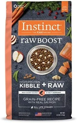 Instinct Raw Boost Grain Free Recipe With Real Beef Natural Dry Dog Food, 4 Lb. Bag -Zoo Shop 51A4vTfEUcL. AC 1