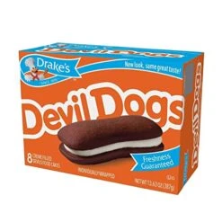 Drake's Devil Dogs By The Case! 12- Boxes Of Devil Dogs, 8 Ct Each Box. 96- Devil Dogs In All! -Zoo Shop 51ADcoXzHRL
