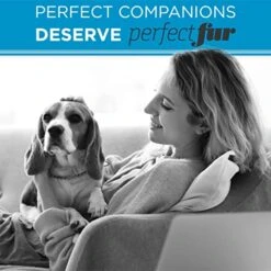 TropiClean Perfect Fur Dog Shampoo For Shedding Control For All Breeds With A Short Double Coat, 16 Ounce -Zoo Shop 51AWR16DbmL