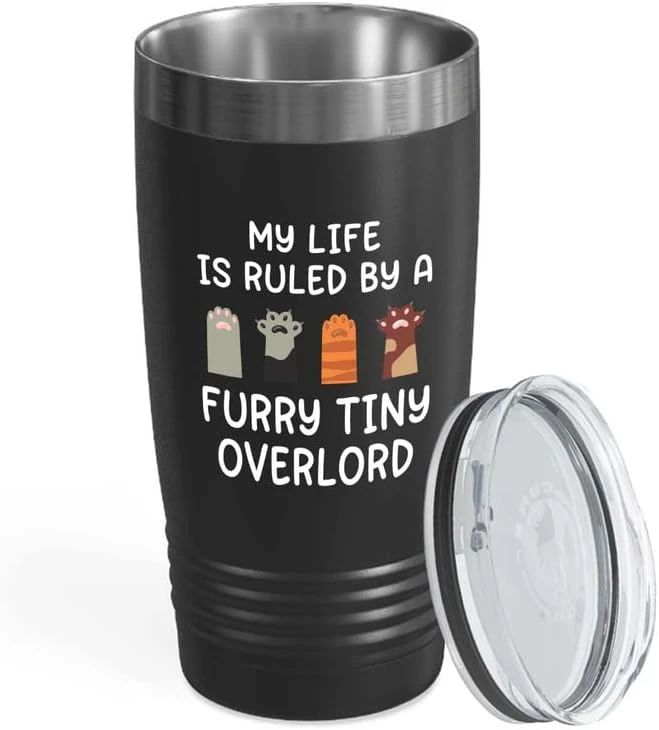 Flairy Land Cat Lady Black Tumbler 20oz - Appreciate Felines -Cat Paw Cat Parents Cat Mama Cat Lover Kitties Purr Feline Mom 15 Flairy Land Cat Lady Black Tumbler 20oz - Appreciate Felines -Cat Paw Cat Parents Cat Mama Cat Lover Kitties Purr Feline Mom - Image 13