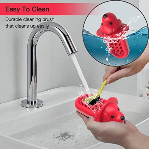 Dog Crate Training Tool, Dog Training Aid For Secures To Crate Peanut Butter Toy, Dog Kennel Therapy Training Slow Feeder Toy For Reduces Anxiety, Dog Crate Toy(Red) 8 Dog Crate Training Tool, Dog Training Aid For Secures To Crate Peanut Butter Toy, Dog Kennel Therapy Training Slow Feeder Toy For Reduces Anxiety, Dog Crate Toy(Red) - Image 6