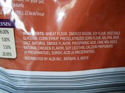 Shep Heart To Tail Dog Treats Bacon Flavored Curlz 25 Oz -Zoo Shop 51AhTIiSMAL