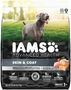 IAMS Advanced Health Skin & Coat Chicken And Salmon Recipe Adult Dry Dog Food, 13.5 Lb. Bag -Zoo Shop 51Al4KHsoL. AC