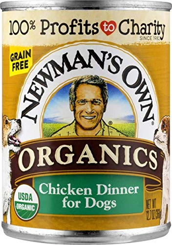 Newman's Own Organics Chicken Dinner For Dogs, 12.7-Oz (Pack Of 12) 3 Newman's Own Organics Chicken Dinner For Dogs, 12.7-Oz (Pack Of 12)