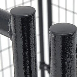 Lucky Dog 60544 Uptown Spacious 4' X 4' X 6' Heavy Duty Welded Wire Outdoor Dog Kennel With Water Resistant Cover, Black 18 Lucky Dog 60544 Uptown Spacious 4' X 4' X 6' Heavy Duty Welded Wire Outdoor Dog Kennel With Water Resistant Cover, Black -Zoo Shop 51AxouzFBhS