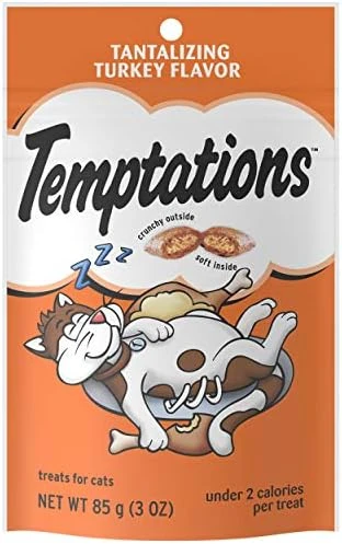 TEMPTATIONS Indoor Care Crunchy And Soft Cat Treats, Chicken Flavor, 2.1 Oz. Pouch (Pack Of 12) 10 TEMPTATIONS Indoor Care Crunchy And Soft Cat Treats, Chicken Flavor, 2.1 Oz. Pouch (Pack Of 12) - Image 8