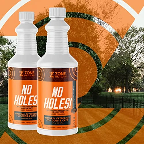 Zone Protects No Holes! Concentrate Bundle. Stop Digging Dogs. Two 32oz Concentrate Bottles. Saves 80%. Each Bottle Makes Two Gallons. 7 Zone Protects No Holes! Concentrate Bundle. Stop Digging Dogs. Two 32oz Concentrate Bottles. Saves 80%. Each Bottle Makes Two Gallons. - Image 5