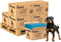 PETSWORLD Extra Large Potty Pads For Dogs, Odor Eliminating 30" X 36", 300 Count Pee Pads For Pets, Gigantic XL Dog Pads, 5 Layer Ultra Absorbent Technology, Leak Proof Training Pads For Dogs & Cats -Zoo Shop 51BUATO4j5L. AC