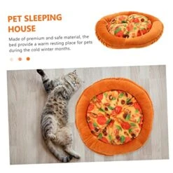 Plushes 4pcs Cat Nest Toys Cat Shelter Outdoor Large+Outdoor+mat Pizza Pet Mat Cozy Food Dog Cat Bed Kitten Bed Cat Supplies Indoor Cat Kennel Kitten Cage Cloth Round 11 Plushes 4pcs Cat Nest Toys Cat Shelter Outdoor Large+Outdoor+mat Pizza Pet Mat Cozy Food Dog Cat Bed Kitten Bed Cat Supplies Indoor Cat Kennel Kitten Cage Cloth Round -Zoo Shop 51CEPwDB8xL