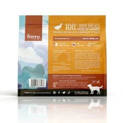 FURRY WONDER Freeze Dried Duck Breast Dog Treats 5 Ounce, Grain Free All Natural One-Ingredient Healthy Raw Meat Treats For Dogs & Cats, No Artificial Flavors Or Preservatives -Zoo Shop 51CRrUtNobL