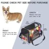 Pet Carrier American Delicious Fat Food Pattern Soft-Sided Pet Travel Carriers For Cats,Dogs Puppy Comfort Portable Foldable Pet Bag Airline Approved -Zoo Shop 51CXtggxn2L