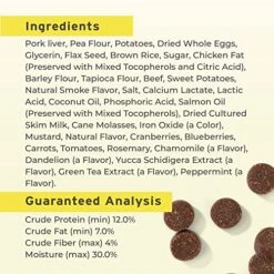 Pet Botanics Training Rewards Treats For Dogs, Made With Real Pork Liver, Focuses, Motivates, Rewards, Speeds Up Learning Curve, No BHA, BHT, Ethoxyquin, Bacon, 20 Oz (1 Pack) -Zoo Shop 51CgFRV1HcL